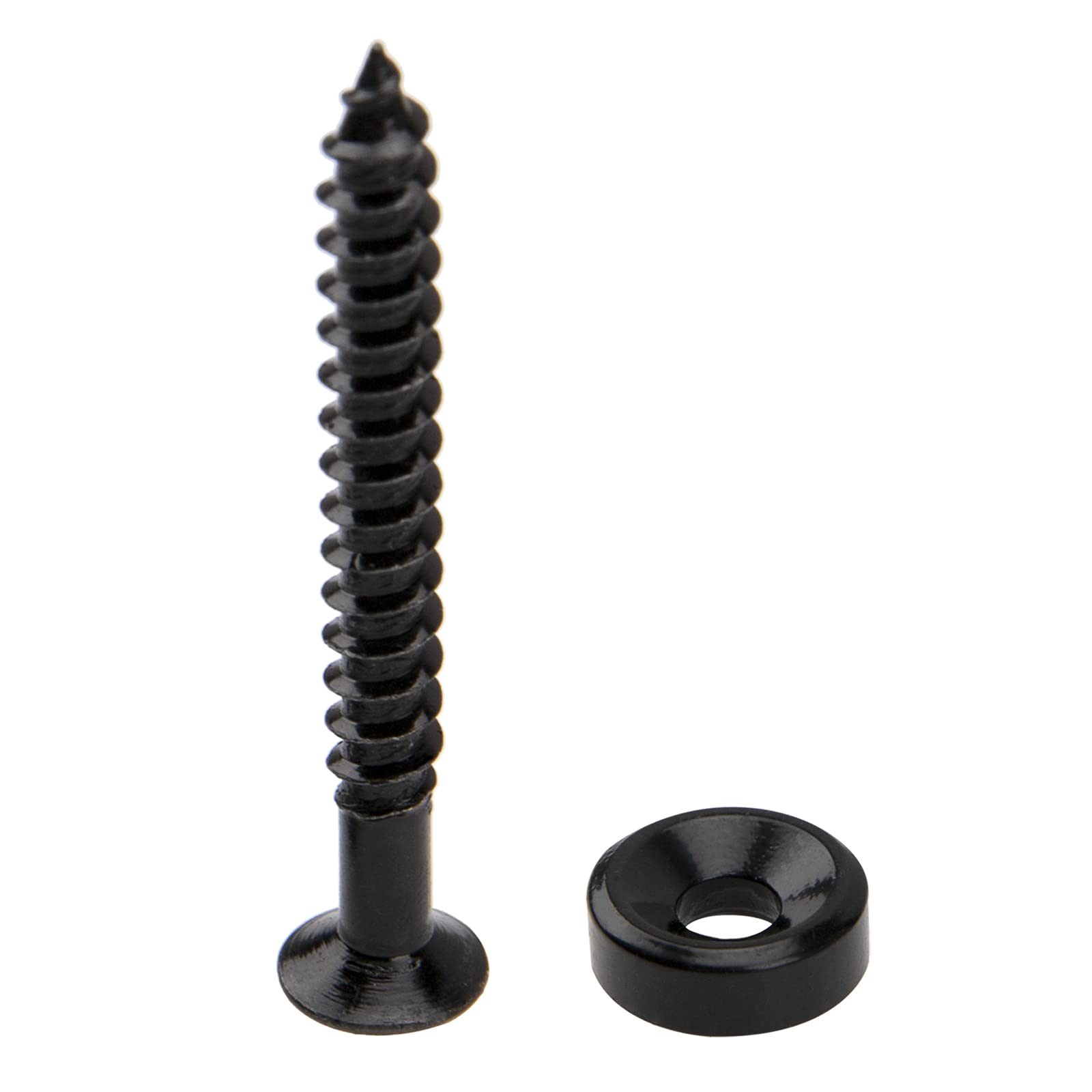 8Pcs Yootones Guitar Neck Joint Bushings Ferrules & Bolts Compatible with Electric Guitar or Bass Guitar (Black)